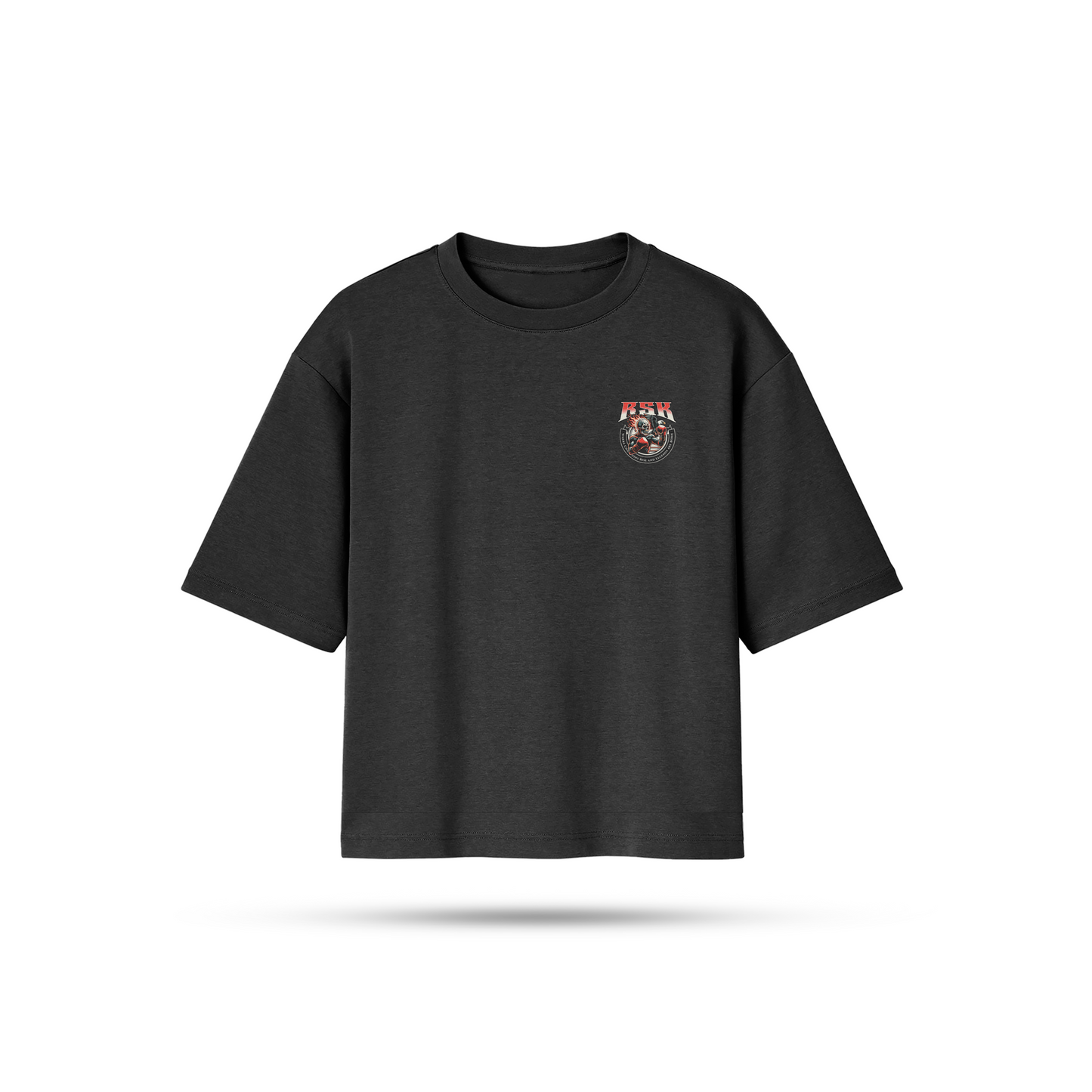 Camiseta Oversized Skull Box