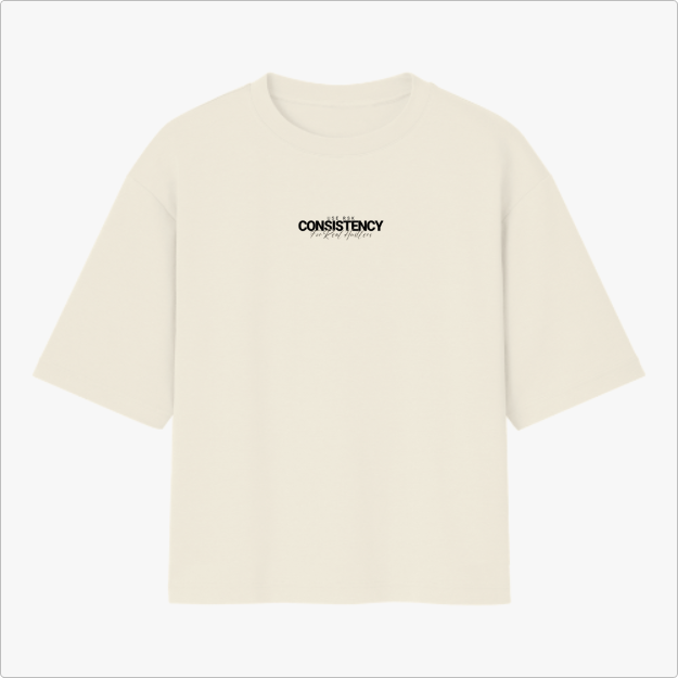 Camiseta Oversized Consistency