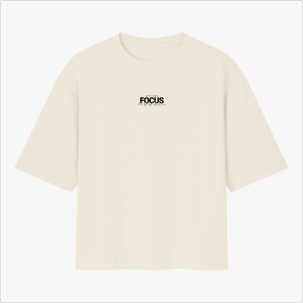 Camiseta Oversized Focus