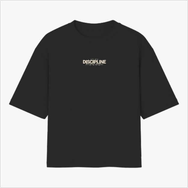 Camiseta Oversized Discipline