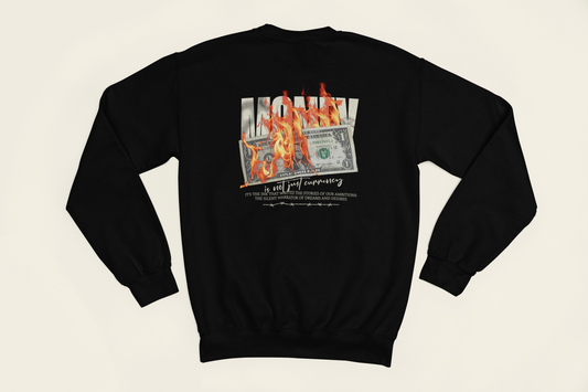 Moletom Careca Burning Money