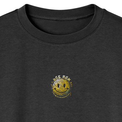 Camiseta Oversized Smile Scribble