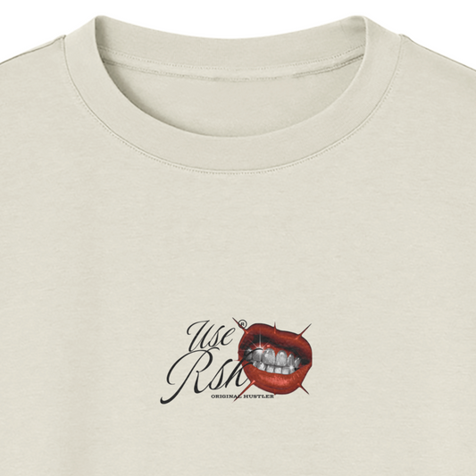 Camiseta Oversized Use RSK Lips Vintage I