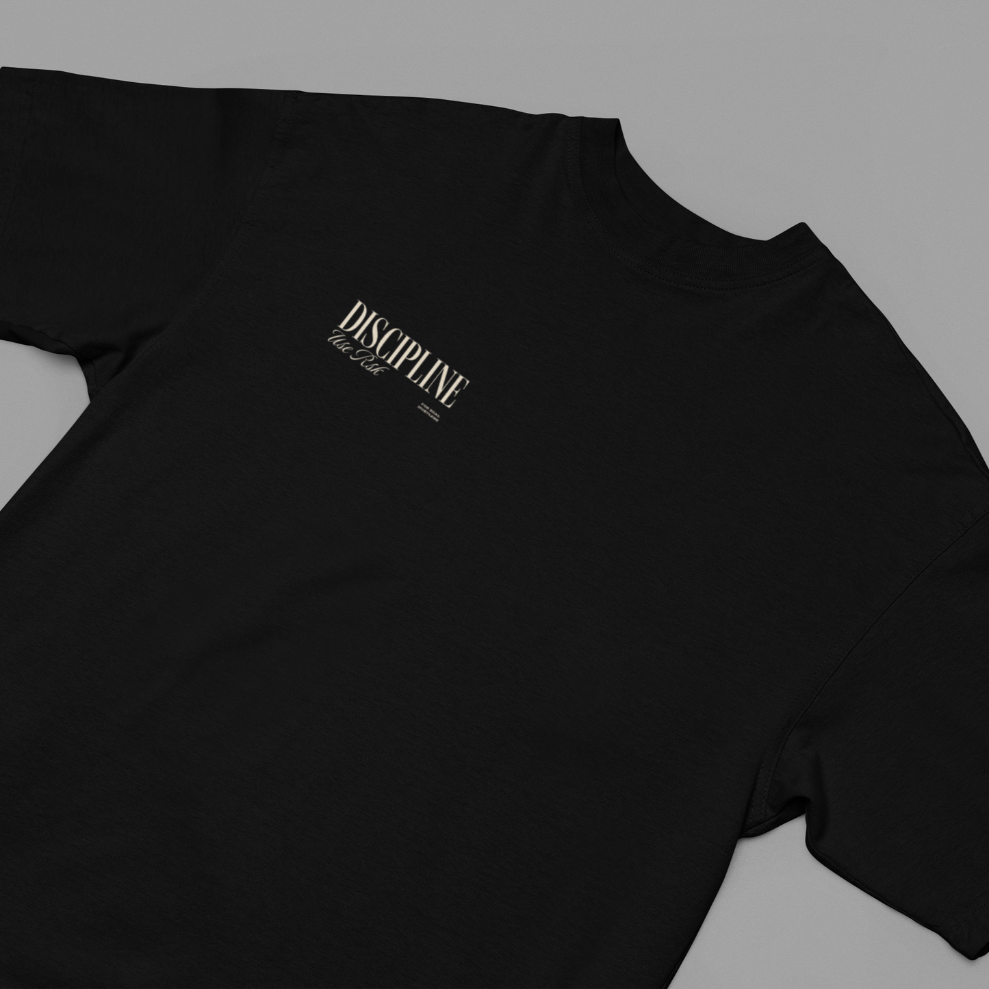 Camiseta Oversized Discipline