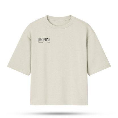 Camiseta Oversized Discipline